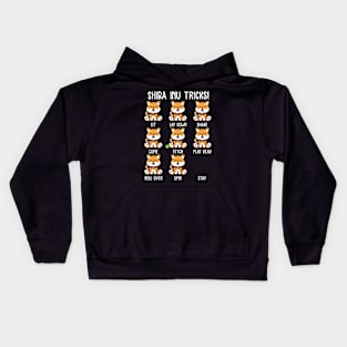 Shiba inutricks Kids Hoodie